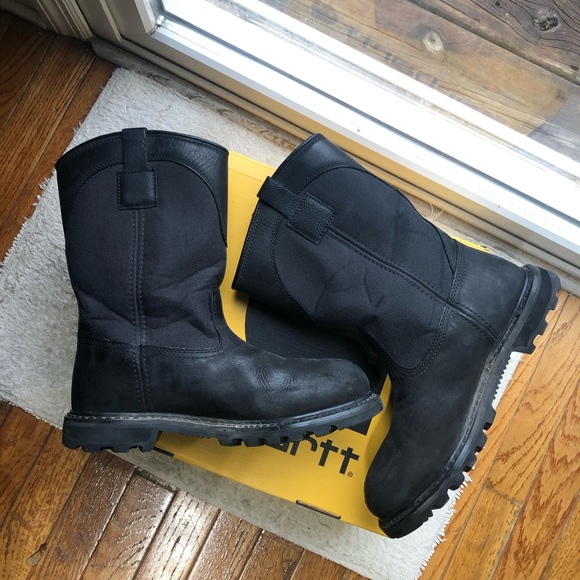 Carhartt pull on Boots Black comfortable worn 3 months only almost new - Picture 3 of 11